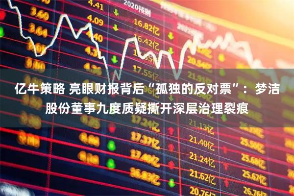 亿牛策略 亮眼财报背后“孤独的反对票”：梦洁股份董事九度质疑撕开深层治理裂痕