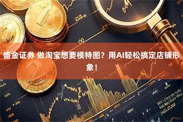 盛金证券 做淘宝想要模特图？用AI轻松搞定店铺形象！